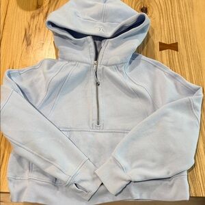 lululemon athletica Light Blue Scuba Hoodie XS/S